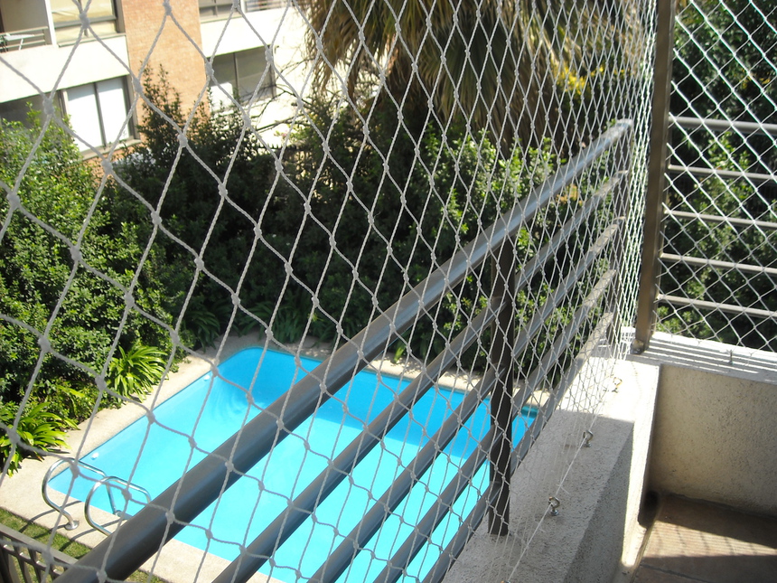 Malla de seguridad para balcón 0,9 mm